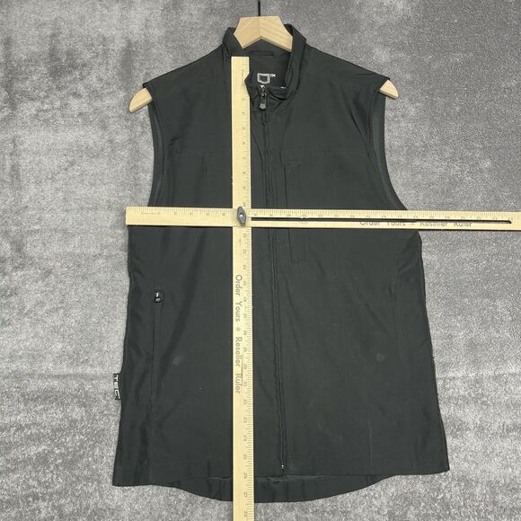 ScotteVest Mens Small Black RFID Travel TEC Vest Jacket Full Zip Pockets - Picture 4 of 15